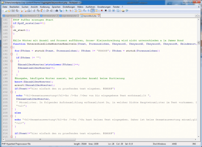 Programmierung - der Quellcode hinter einem Programm oder einer Funktion