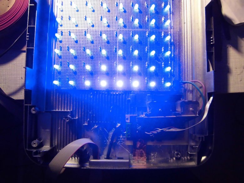 UV-LEDs Test nah