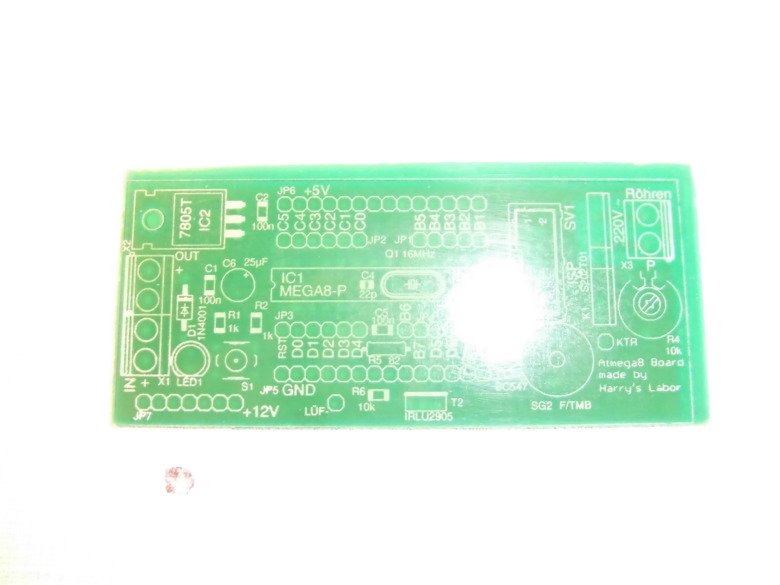 weißer Bestückungsdruck auf Lötstopplaminat weißer Bestückungsdruck auf Lötstopplaminat